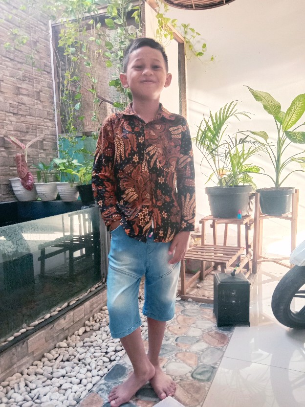 (bisa Cod) Kemeja Batik Anak Cowok//baju Batik Anak Cowok//batik Anak Laki Laki// Kemeja Anak Modern