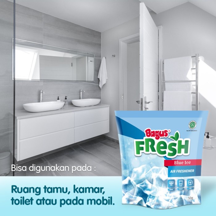 Bagus Fresh Air Freshener 50 gr Pouch Pengharum Parfum Mobil Gantung