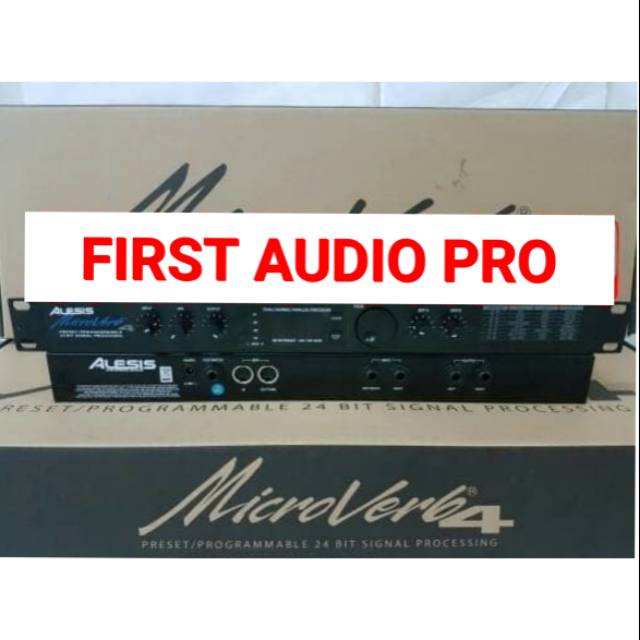 ALESIS MICROVERB 4 ( EFFECT VOCAL ) MADE IN TAIWAN