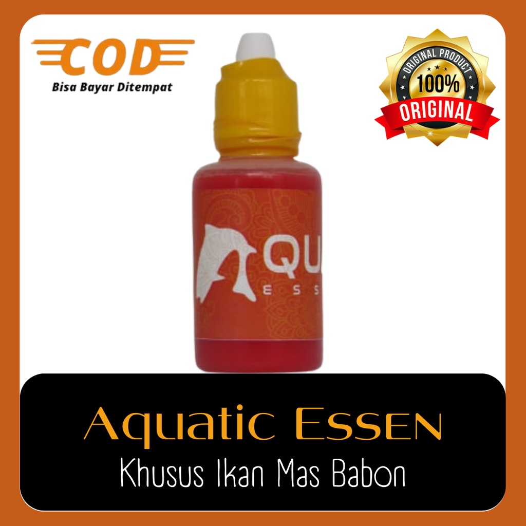 Aquatic Essen Ikan Mas Babon Warna Merah, Essen Aquatic Kilo Gebrus Harian, Umpan Aquatic Essen Ikan