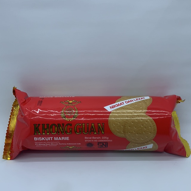 

Marie Biscuit Khong Guan 225gr barcode 8888166603493