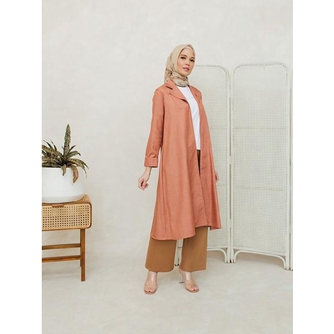 Outerwear | Wearing Klamby | Alana Outer In Cinnamon Kualitas Terbaik