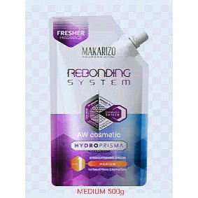 Makarizo Professional Rebonding System HydroPrisma Straightening Cream 500ml*