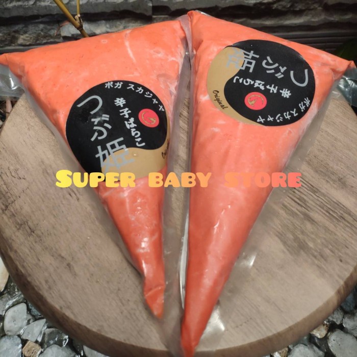 Mentaiko Tube 500gr | Telur Ikan Cod | Pollock Roe