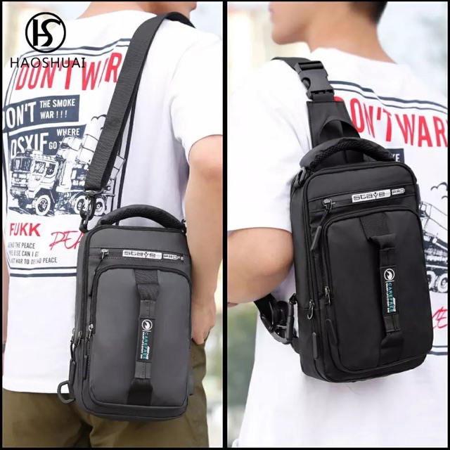 New FASHION Sporty Multifungsi GEGOH STAY-PROFESIONAL 3in1 Gaya Bisa Selempang Ransel Waistbag /TAS BARU