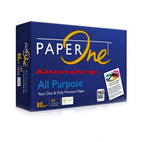 

Paper One Kertas HVS F4 80 gr untuk Print dan Fotocopy