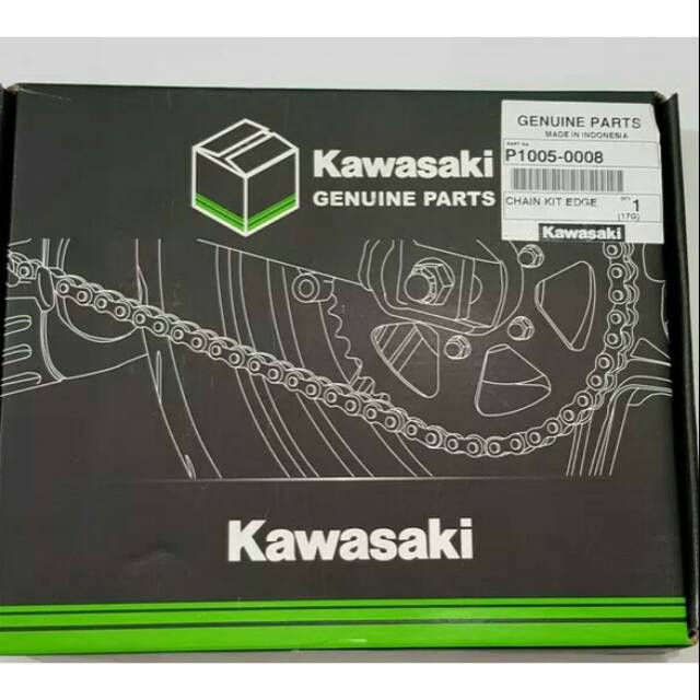 Jual Gearset atau chain kit kawasaki edge original Kawasaki Shopee