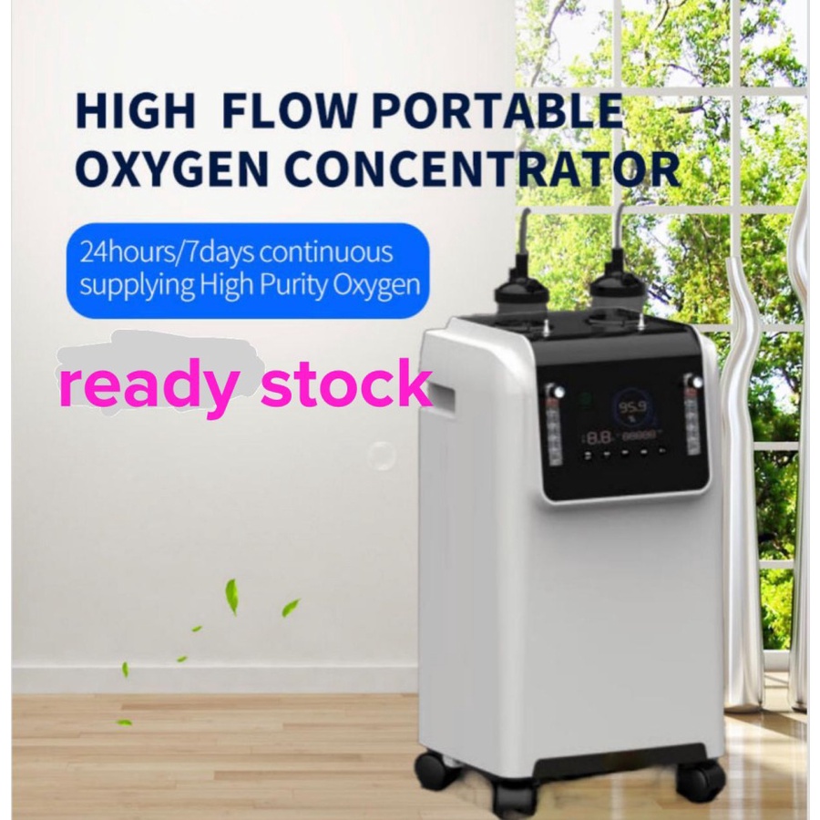 YASEE Oxygen Concentrator 10L dual flow oksigen konsentrator
