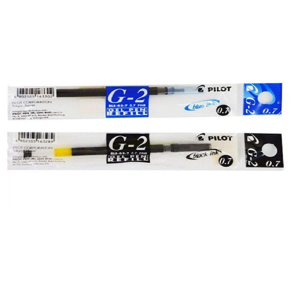 

REFILL BALLPEN PEN PULPEN BOLPOIN PILOT BLSG2 HITAM BIRU