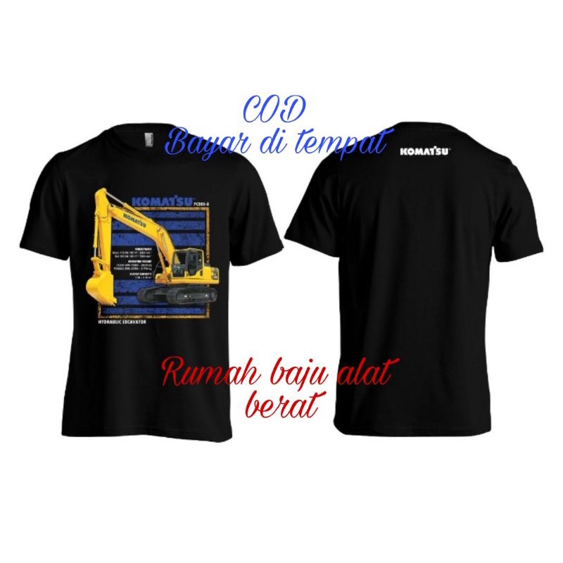 Kaos komatsu / COD kaos Komatsu