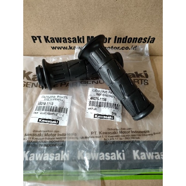 HANDGRIP HANDFAT KAZE BISA UNTUK NINJA R SS RR VARIO 125 150 ORIGINAL KAWASAKI