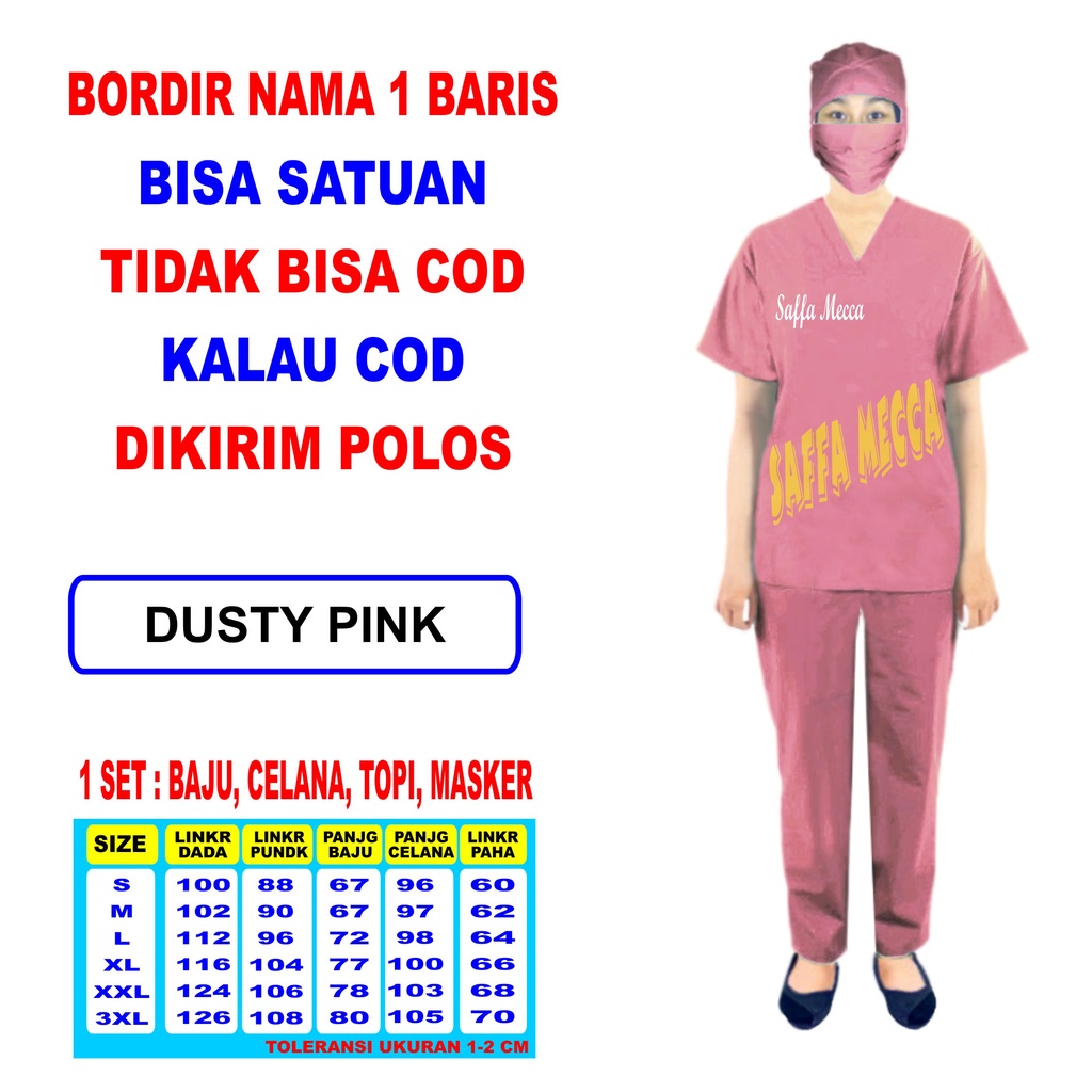 BAJU OKA BORDIR NAMA  / BORDIR NAMA  BAJU OKA / BORDIR BAJU OK / BORDIR NAMA  BAJU JAGA / TANPA COD