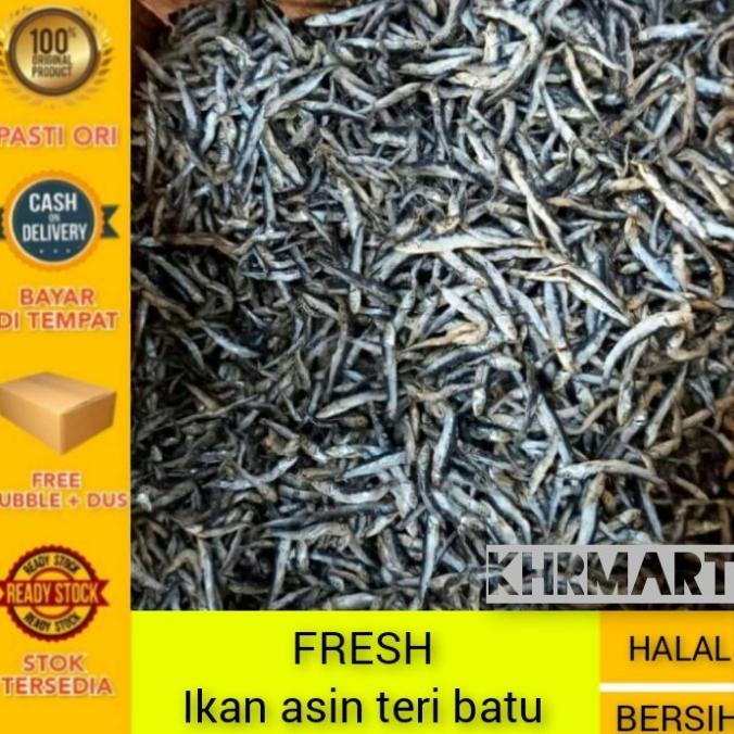 

IKAN ASIN TERI BATU SUPER-1KG -KHR FCDF6565