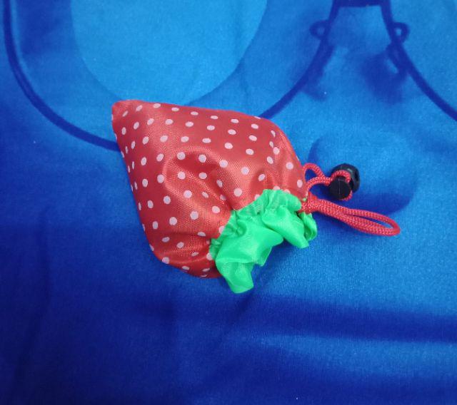 Tas Belanja Lipat Strawberry