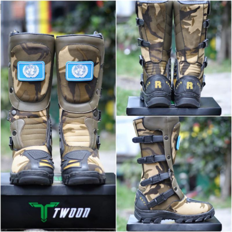 SEPATU PRIA / BOOTS CROSS TRAIL / LORENG / ANTI AIR