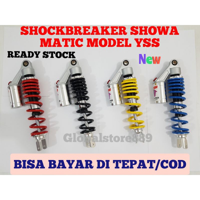 SHOCK SHOWA MATIC 310 DAN 330 SHOCKBREAKER MATIC BEAT SCOOPY VARIO MIO MODEL YSS TERBARU ORIGINAL