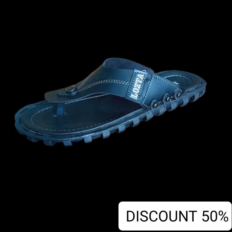 sandal jepit pria kulit lozta distro 01 sandal pria terlaris