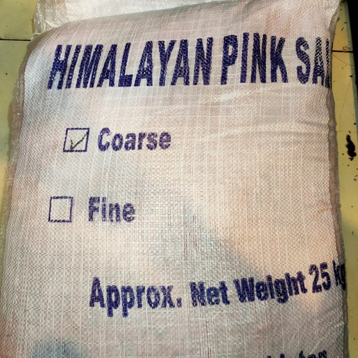 

Promo Spesial - Garam Himalaya Coarse 25Kg//Garam Kristal Pink Salt