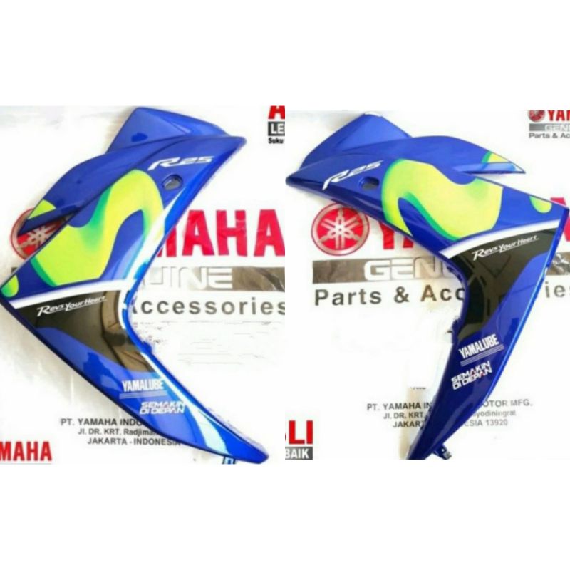 Fairing L+R kanan kiri R25 MOVISTAR 2017 Yamaha Parts