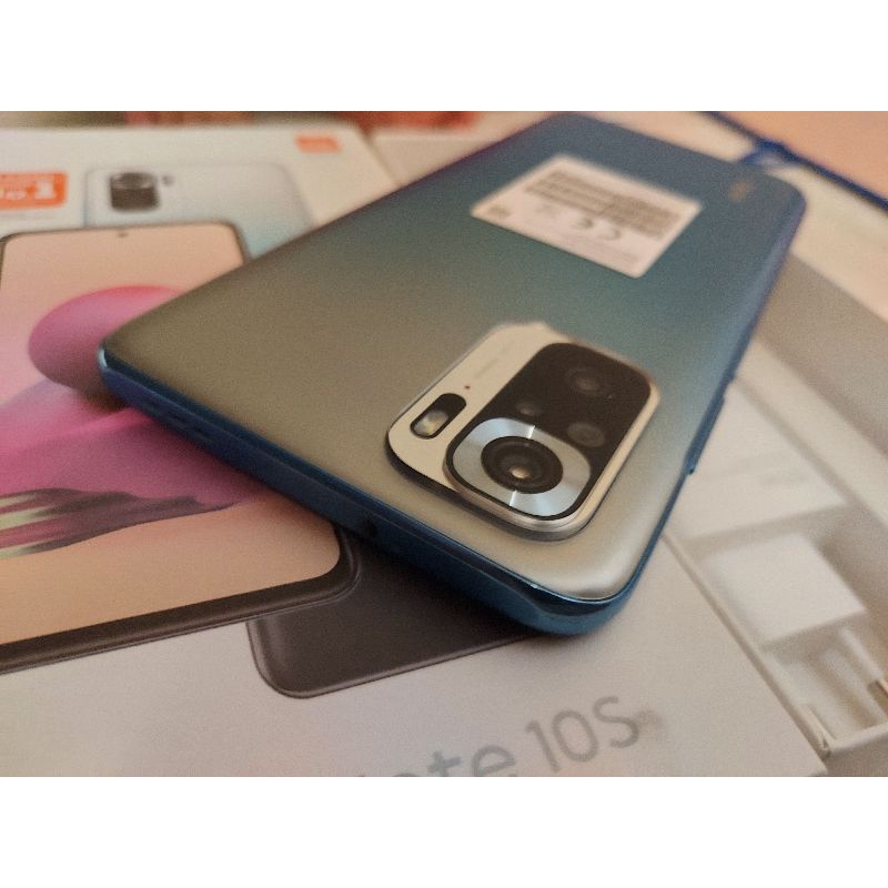 Redmi note 10s 8/128gb fullset mulus baru 2 bulan