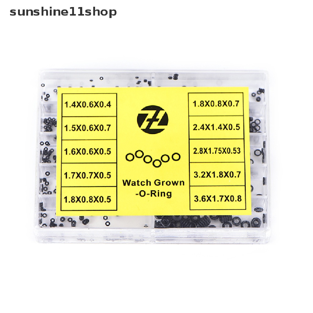 Sho Karet O-Ring Tahan Air Untuk Reparasi Jam Tangan