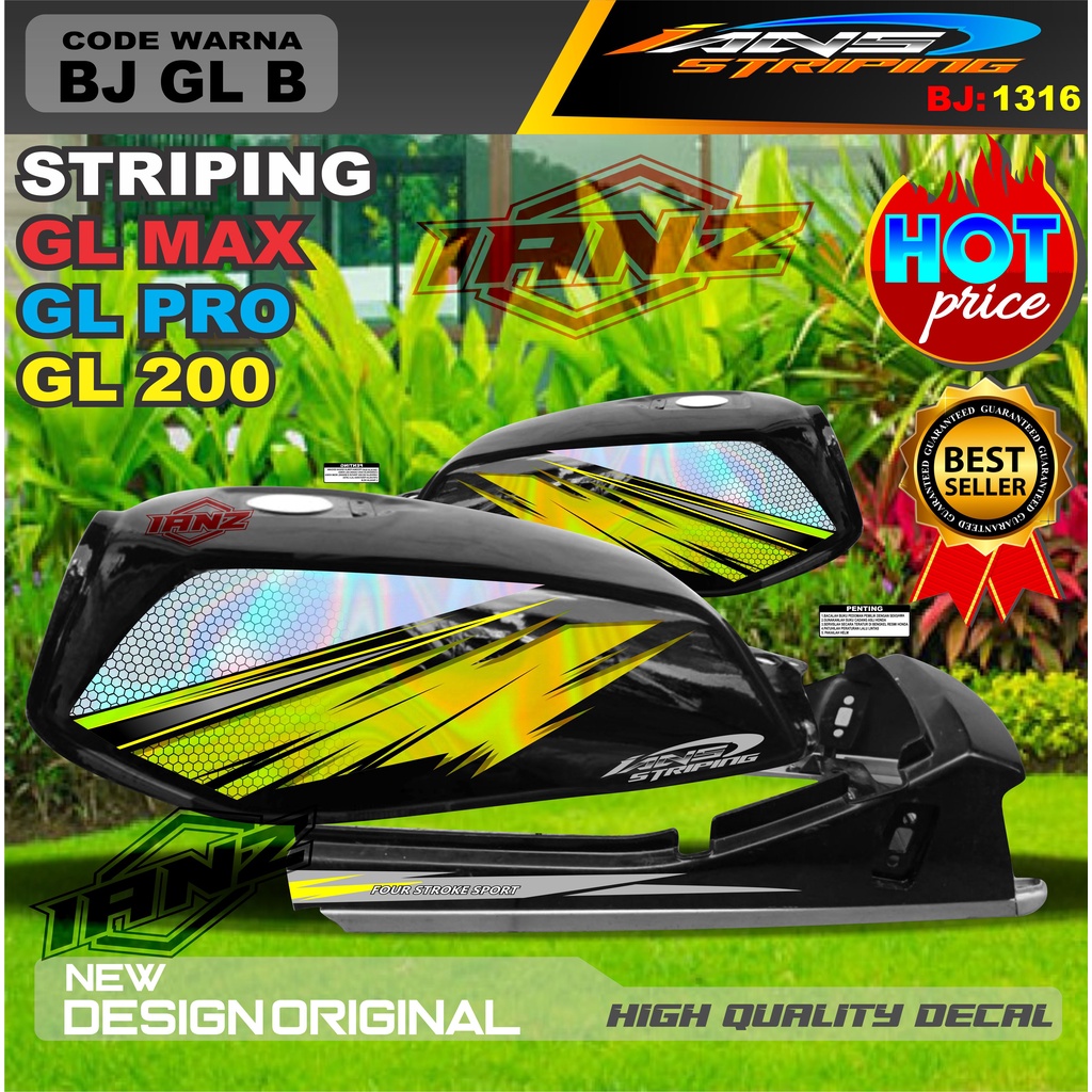 COSTUM STRIPING GL MAX HOLOGRAM / STRIPING GL PRO MAX VARIASI HOLOGRAM / STRIPING GL HOLOGRAM