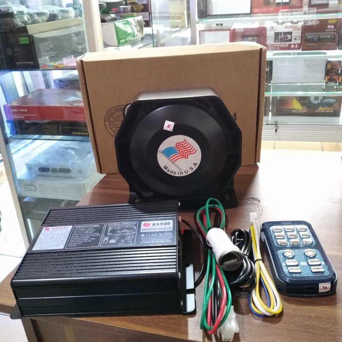 Toa Sirene Polisi Wireless/Toa Patwal Mobil Polisi Tentara Siren Mobil