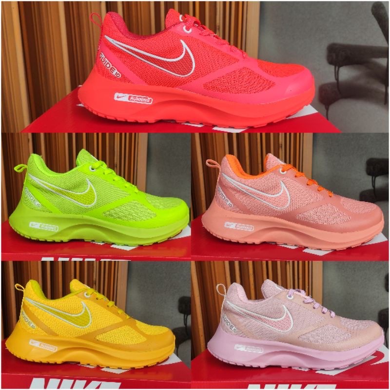 Sepatu N.I.K.E Wanita Full Colour cantik untuk senam zumba Aerobik fitness gym olahraga