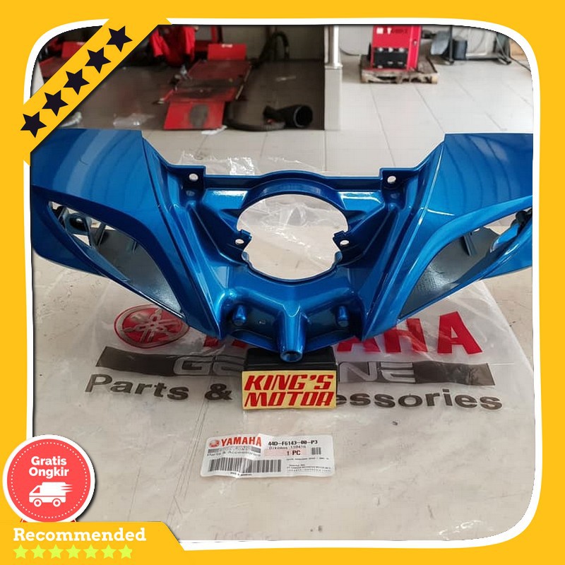 Spare Part Motor Batok Depan Yamaha Xeon Karbu Biru Ori Asli Original