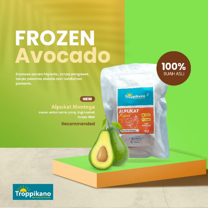 

Premium Frozen Fruits/Buah Alpukat Mentega Beku
