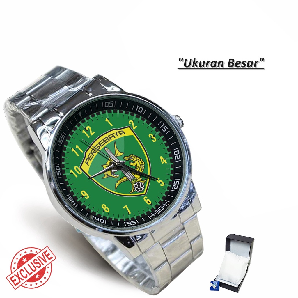 Jam Tangan Rantai Couple PERSEBAYA 1927 - 1 (Awesome)