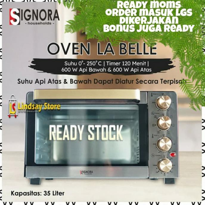Signora Oven La Belle 35 Liter Oven Listrik Khusus Luar Kota Badascentury