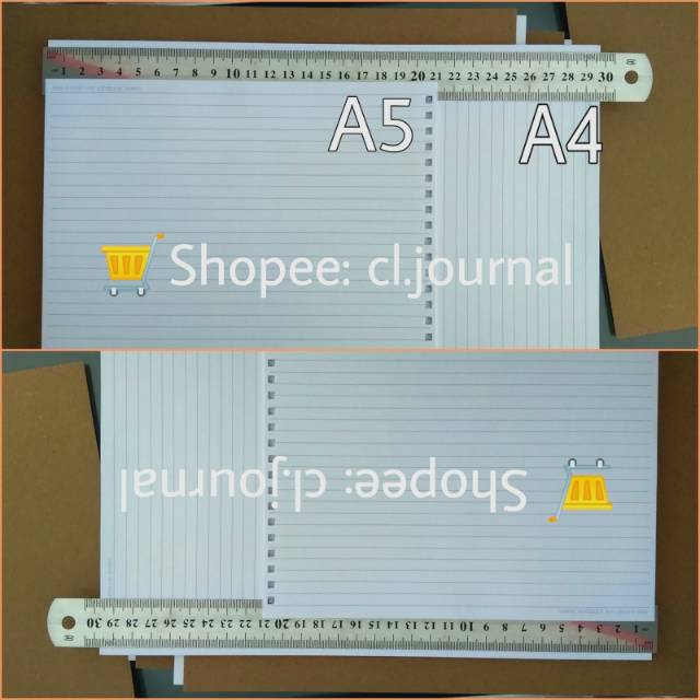 Notebook / Sketchbook Spiral Dotted | Graph | Lined A4-3