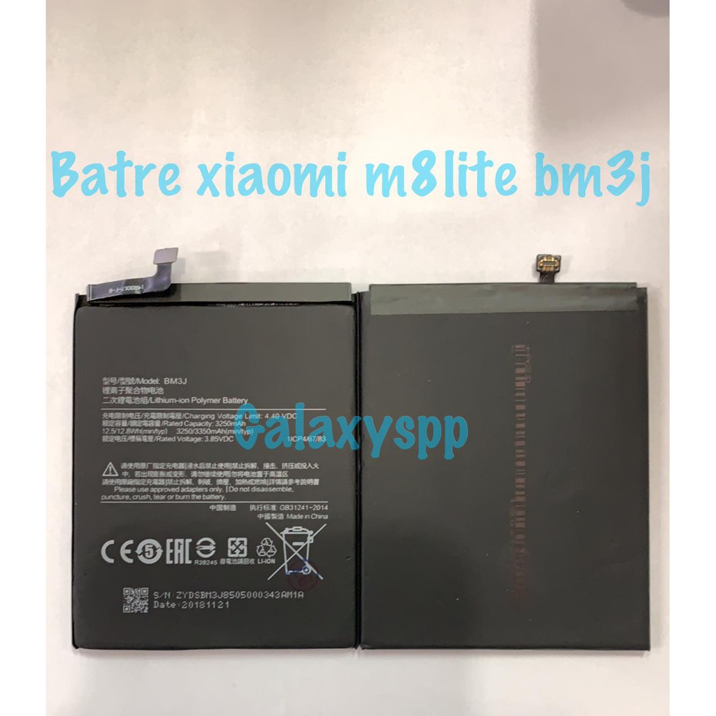 BATRE - BATERE - BATERAI XIAOMI MI8 LITE/MI8X/BM3J / BATRE XIAOMI MI 8 LITE/MI 8X/ BM-3J ORIGINAL