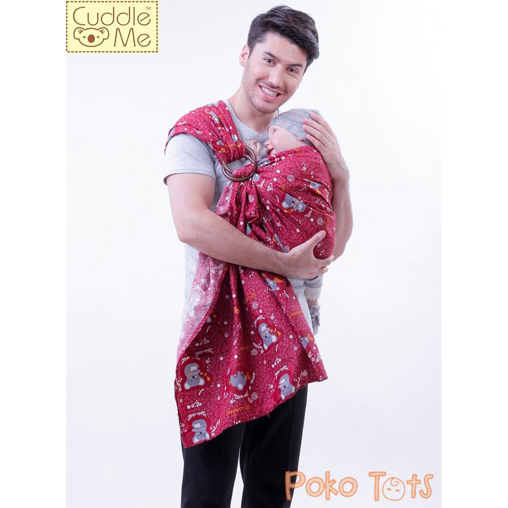 [PROMO] Cuddle Me Bamboo Ring Sling Gendongan Bayi CuddleMe Ringsling Kain Samping Jarik WHS