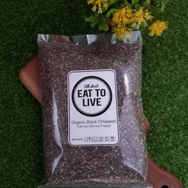 

BLACK CHIA SEED ORGANIK 500 GR