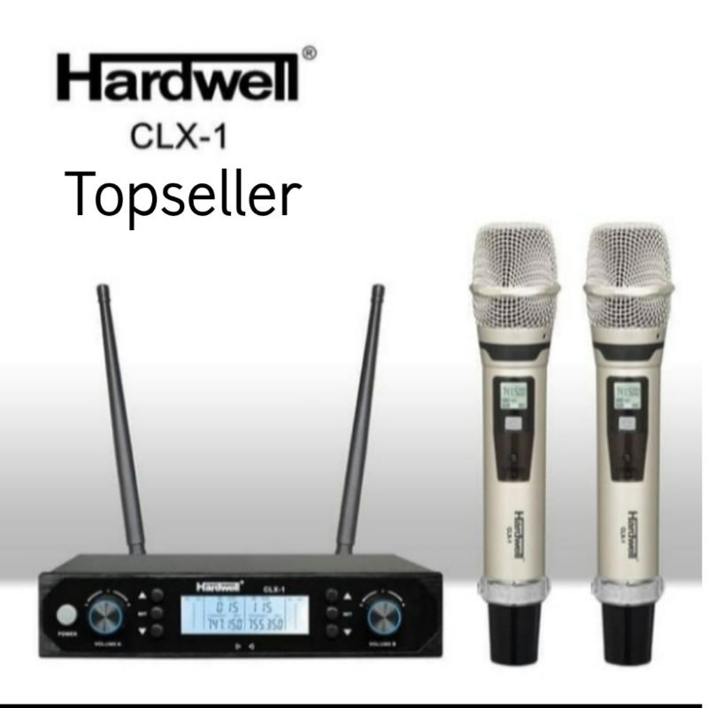 MIC WIRELESS HARDWELL CLX1 CLX 1 HANDHELD ORIGINAL HARDWELL CLX1