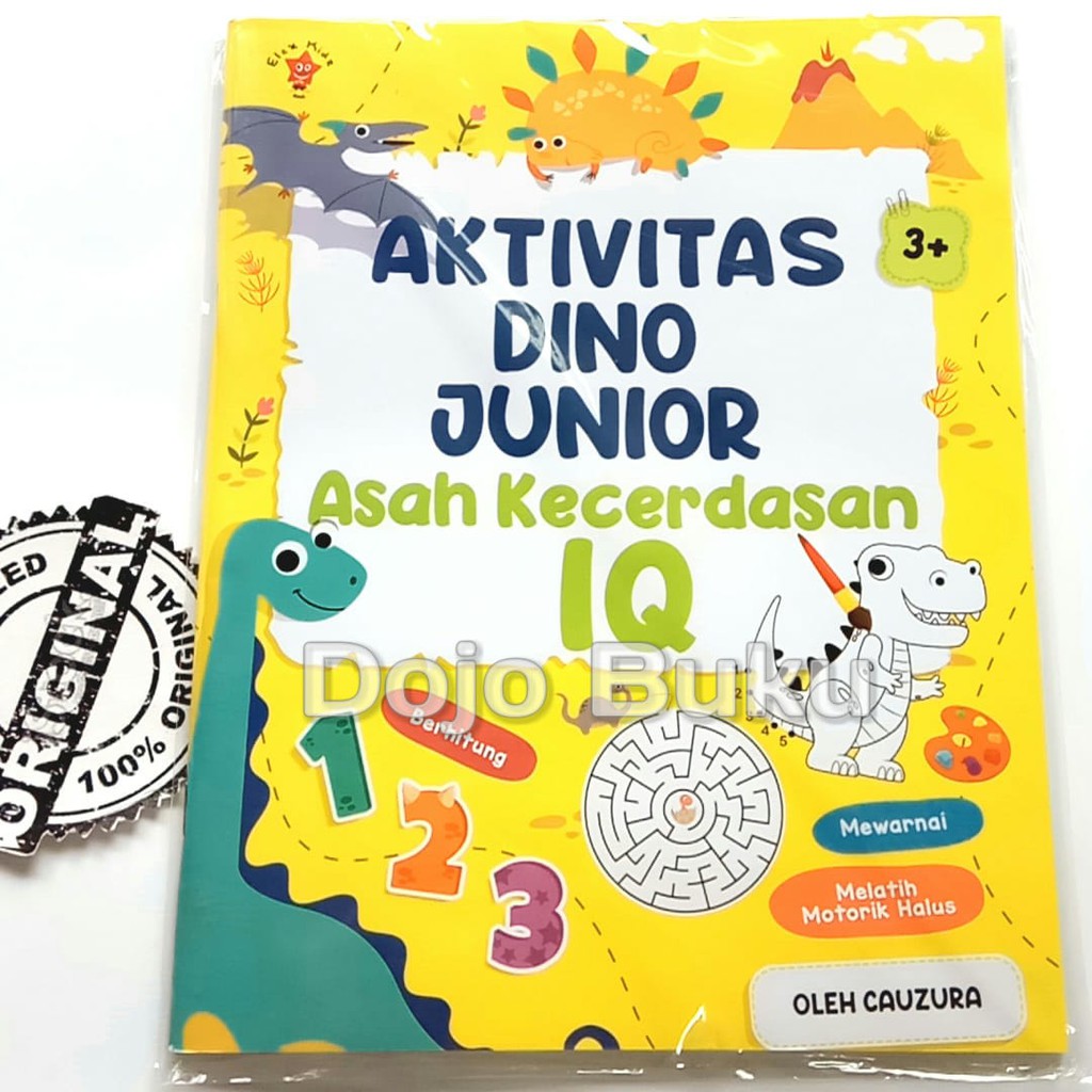 Aktivitas Dino Junior : Asah Kecerdasan IQ by Cauzura