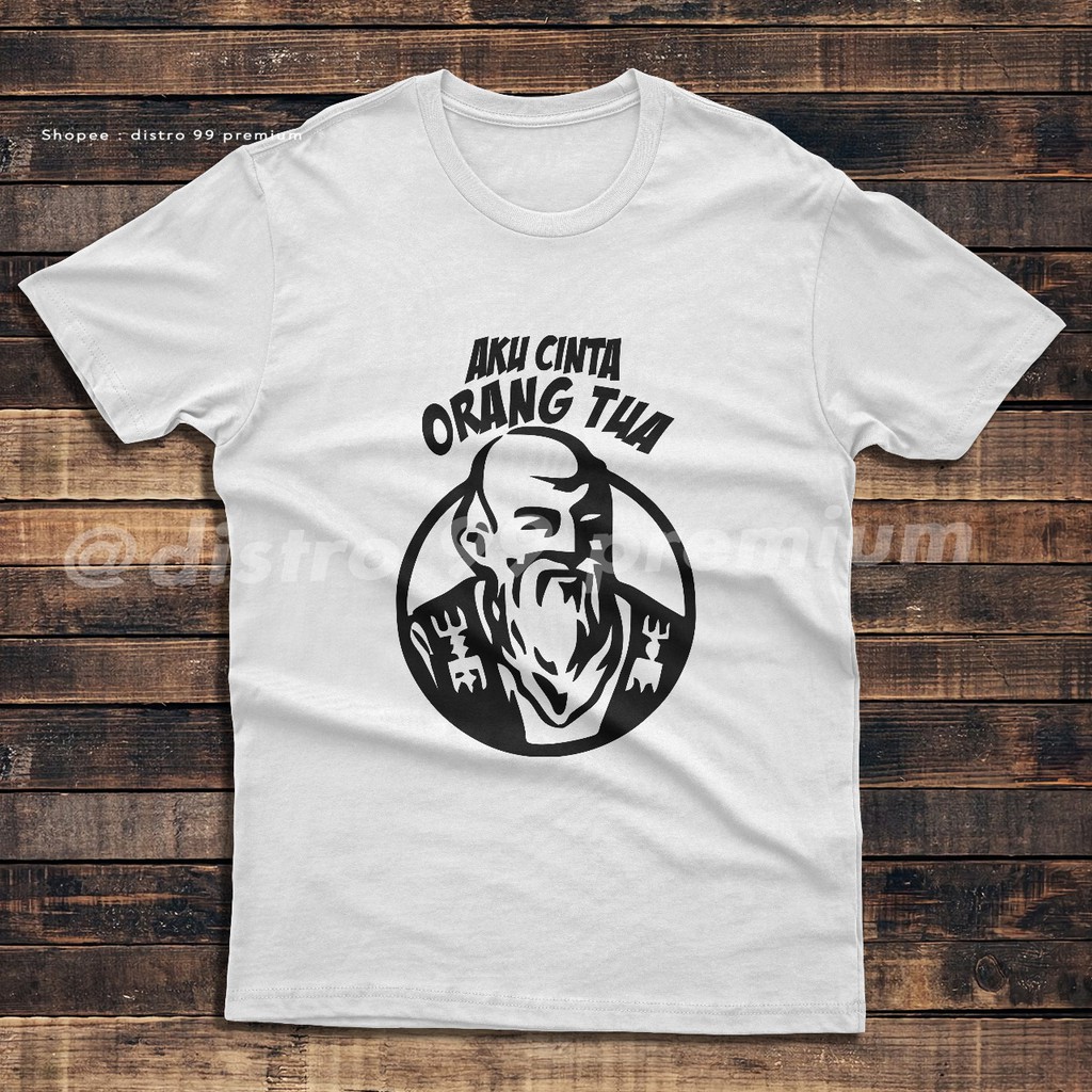 Kaos Distro Orang Tua Anggur Merah AMER Premium