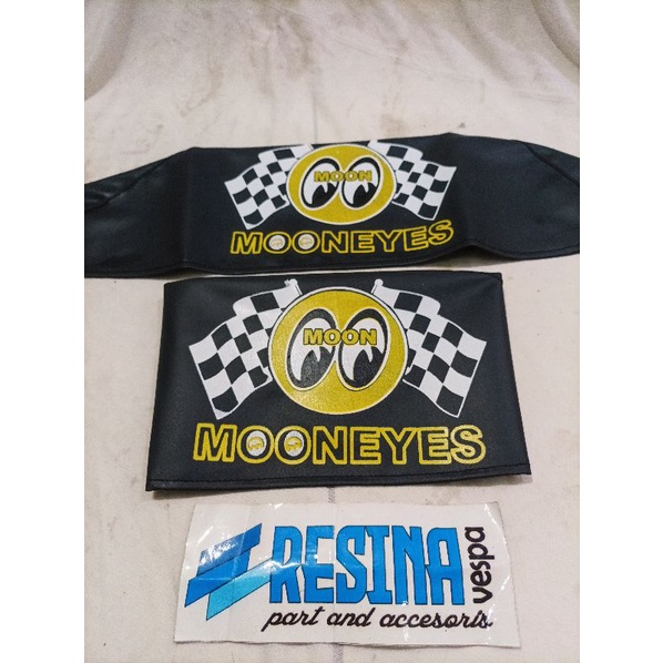 sarung cover tepong vespa exclusive spartan px ps spartan model moon eyes nos