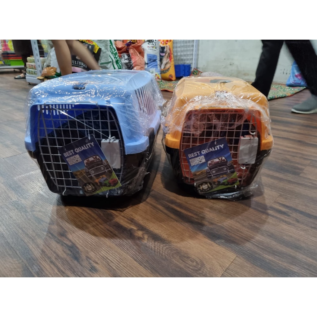 Pet Cargo Petopia Medium Hewan Kucing Anjing Kelinci Murah 55 x 35 x 32 cm Travelling Tas Kandang