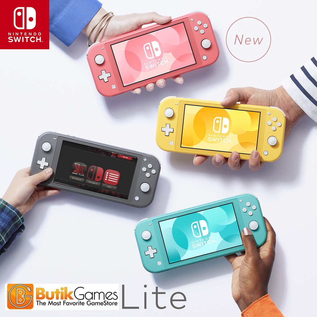 Jual Nintendo Switch Lite CFW 128GB 256GB 400GB 512GB Full Game Indonesia|Shopee Indonesia