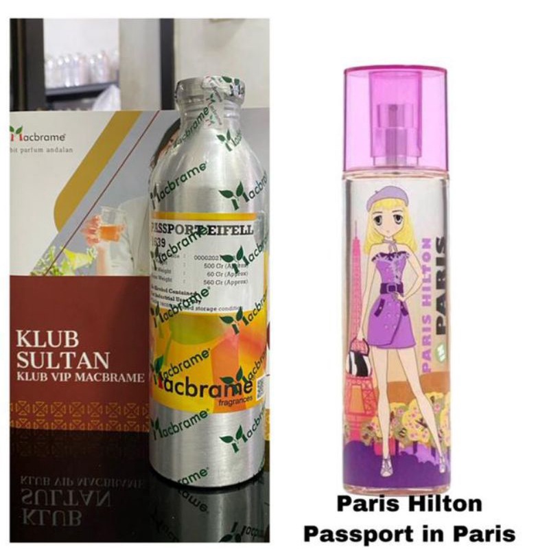 bibit parfum Paris Hilton original 100mg murni asli