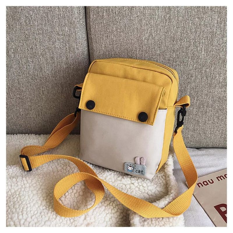 TAS SELEMPANG CAT-TAS LUCU-TAS MURAH