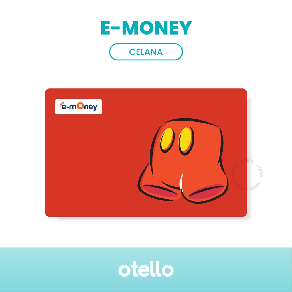 Otello Kartu eMoney Mickey Mouse e-Money Card eToll Mandiri Disney Karakter Lucu Unik Souvenir