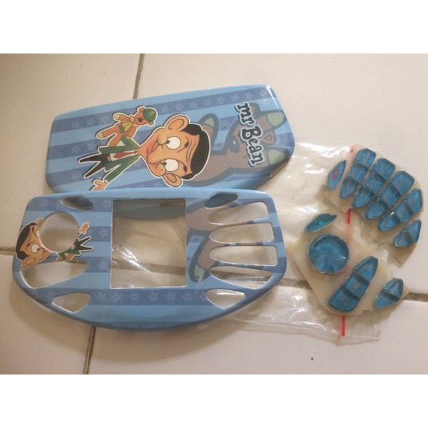 Casing N-Gage Classic Mr. Bean Keypad Transparan Biru Kasing Ngage Klasik