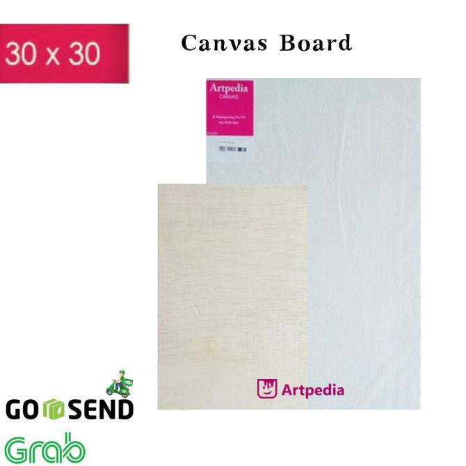 Kanvas Board /Kanvas Lukis 30 X 30 cm / Canvas Board 30 x 30 cm