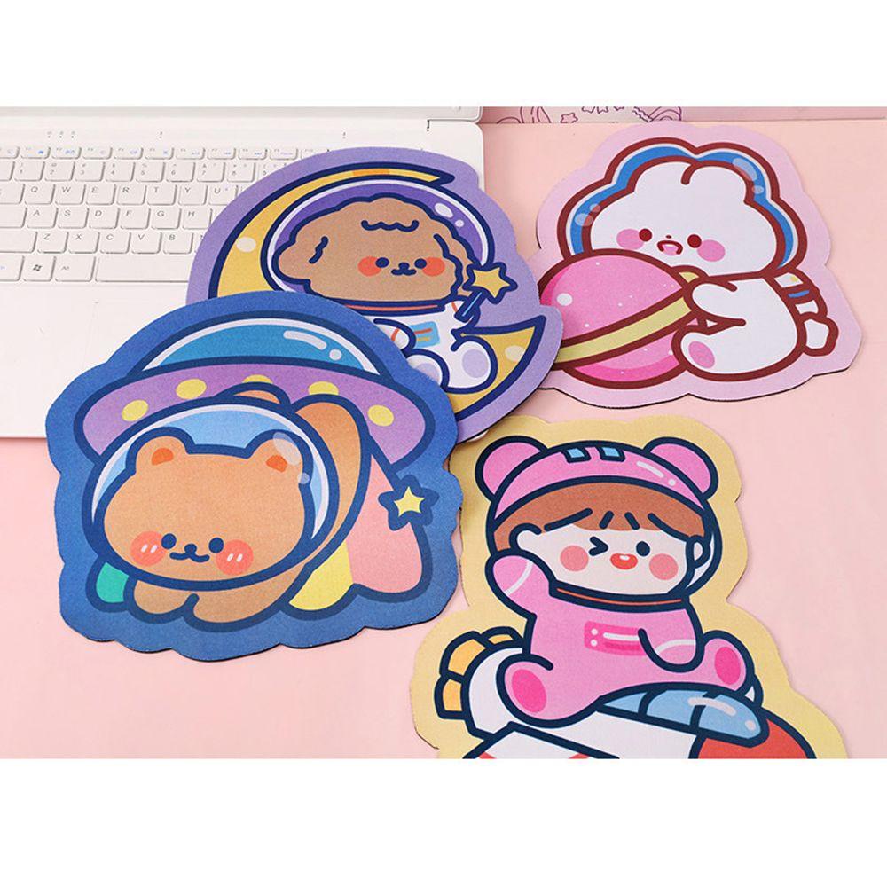 Agustina Mouse Pad Lucu Aksesoris Komputer Perlengkapan Kantor Bear Keyboard Pad Home Desk Pad