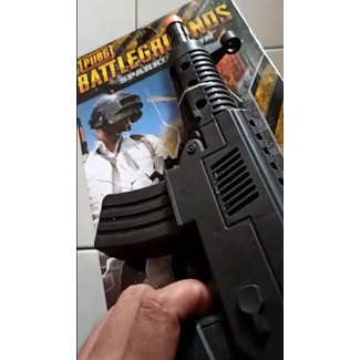 PROMO I062 MAINAN ANAK PISTOL TEMBAK TEMBAKAN GUNMAN PUBG BENTUK ORANG BISA BUNYI MAINAN LAKI LAKI