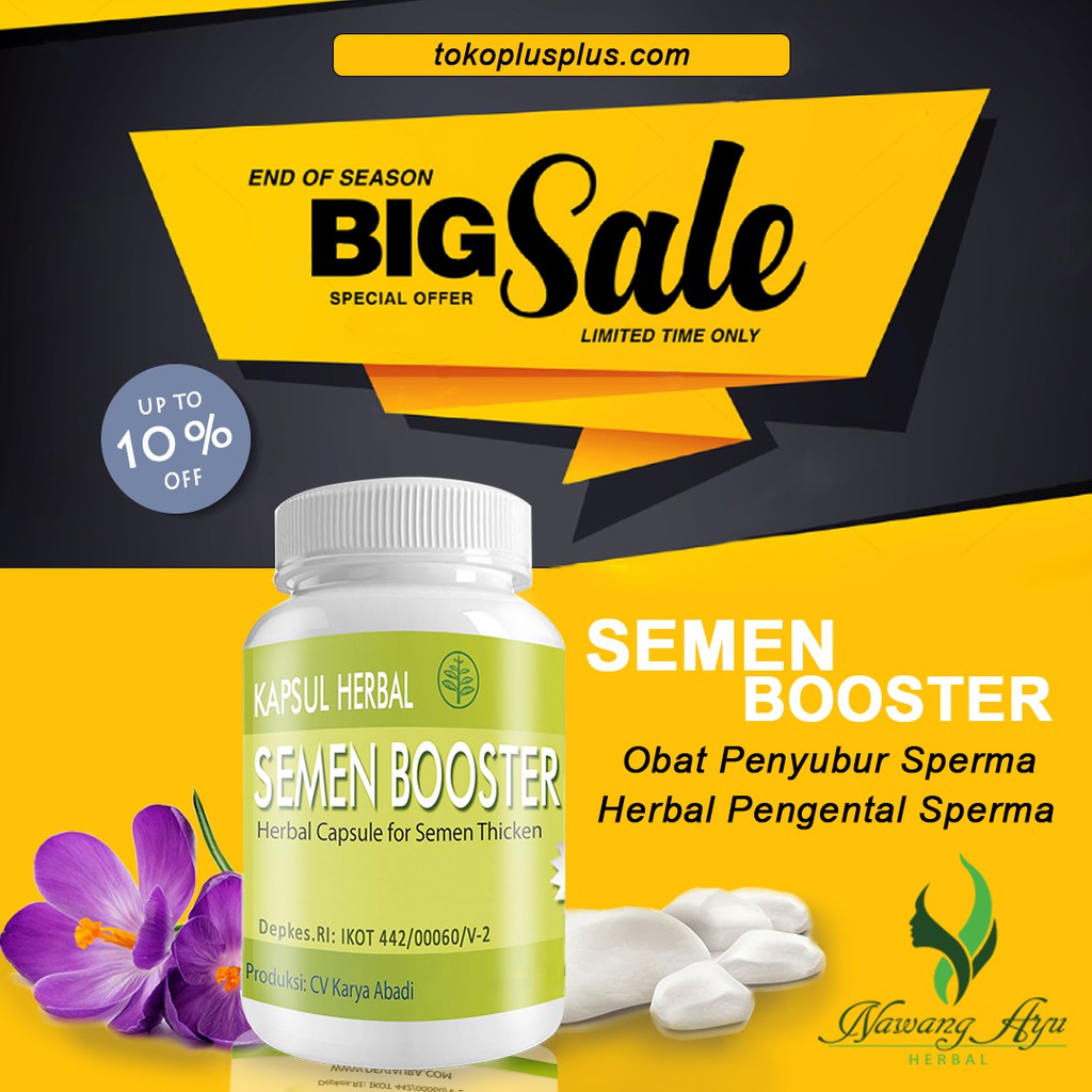 Obat Kuat Pria Pengental Sperma Obat Kuat Herbal Mengatasi Sperma Encer SEMEN BOOSTER